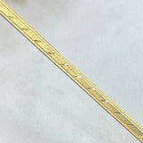 Cadena Espejo Diagonal 8.55gr / 45cm / +3 Oro 18K