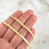 Cadena Espejo Diagonal 9.1gr / 45cm / +3 Oro 18K -