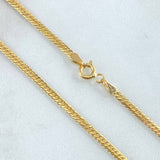 Cadena Serpiente 3gr / 50cm / +3 Oro 18K