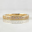 Anillo Medio Carril Grueso 2.7gr / T6 1/2 / Oro 18K *
