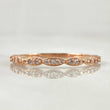 Anillo Linea De Ojos 1.3gr / T6 / Oro 18K *