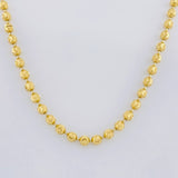 Cadena Militar Media Luna 16.25g / 65cm / 2.8mm Oro Amarillo 18K