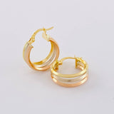 Candongas Ash 2.9g / 2.1cm Tres Oros 18K