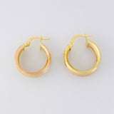 Candongas Ash 2.9g / 2.1cm Tres Oros 18K