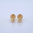 Topos Estrella 0.45gr / 4mm Lisa Oro Amarillo 18K ©