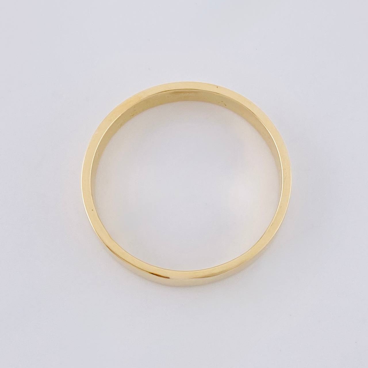 Anillo Argolla Lisa 4.25 g / T10 1/2 Oro Amarillo 18K