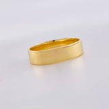 Anillo Argolla Lisa 4 g / T7 Oro Amarillo 18K