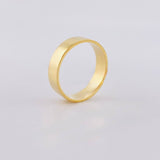 Anillo Argolla Lisa 4 g / T7 Oro Amarillo 18K