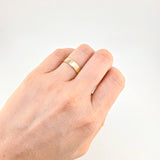 Anillo Argolla Lisa 4.05 g / T8 1/4 Oro Amarillo 18K