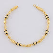 Pulso Rustico Candado Boya 4.95 g / 21 cm / 5 mm Oro Amarillo 18K