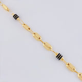 Pulso Rustico Texturizados 2.95 g / 18.5 cm / 4.2 mm Oro Amarillo 18K
