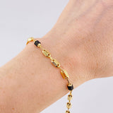 Pulso Rustico Texturizados 2.95 g / 18.5 cm / 4.2 mm Oro Amarillo 18K