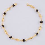 Pulso Rustico Barril 2.7 g / 19 cm / 3.2 mm Oro Amarillo 18K