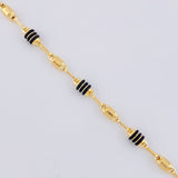 Pulso Rustico Barril 2.7 g / 19 cm / 3.2 mm Oro Amarillo 18K