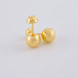 Topos Bola Diamantada 0.95 g / 7 mm Oro Amarillo 18K