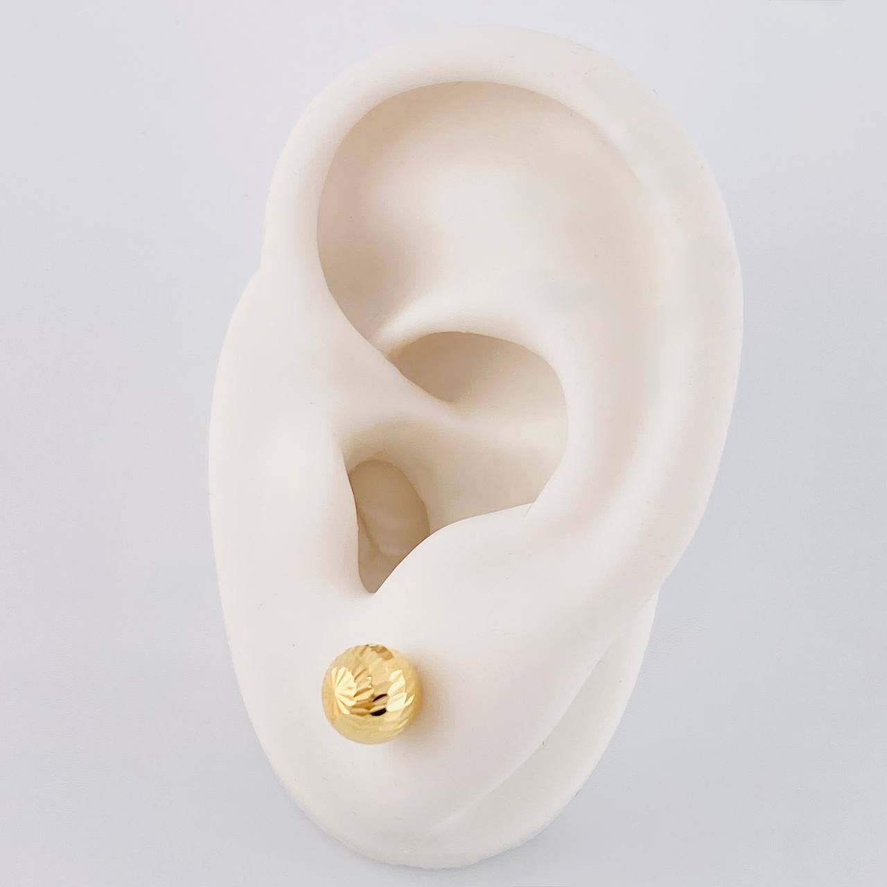 Topos Bola Diamantada 0.95 g / 7 mm Oro Amarillo 18K