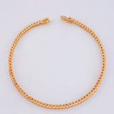 Pulso Tenis 9.25 g / 18 cm / 2.85 mm Oro Rosa 18K