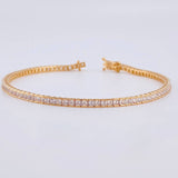 Pulso Tenis 9.25 g / 18 cm / 2.85 mm Oro Rosa 18K