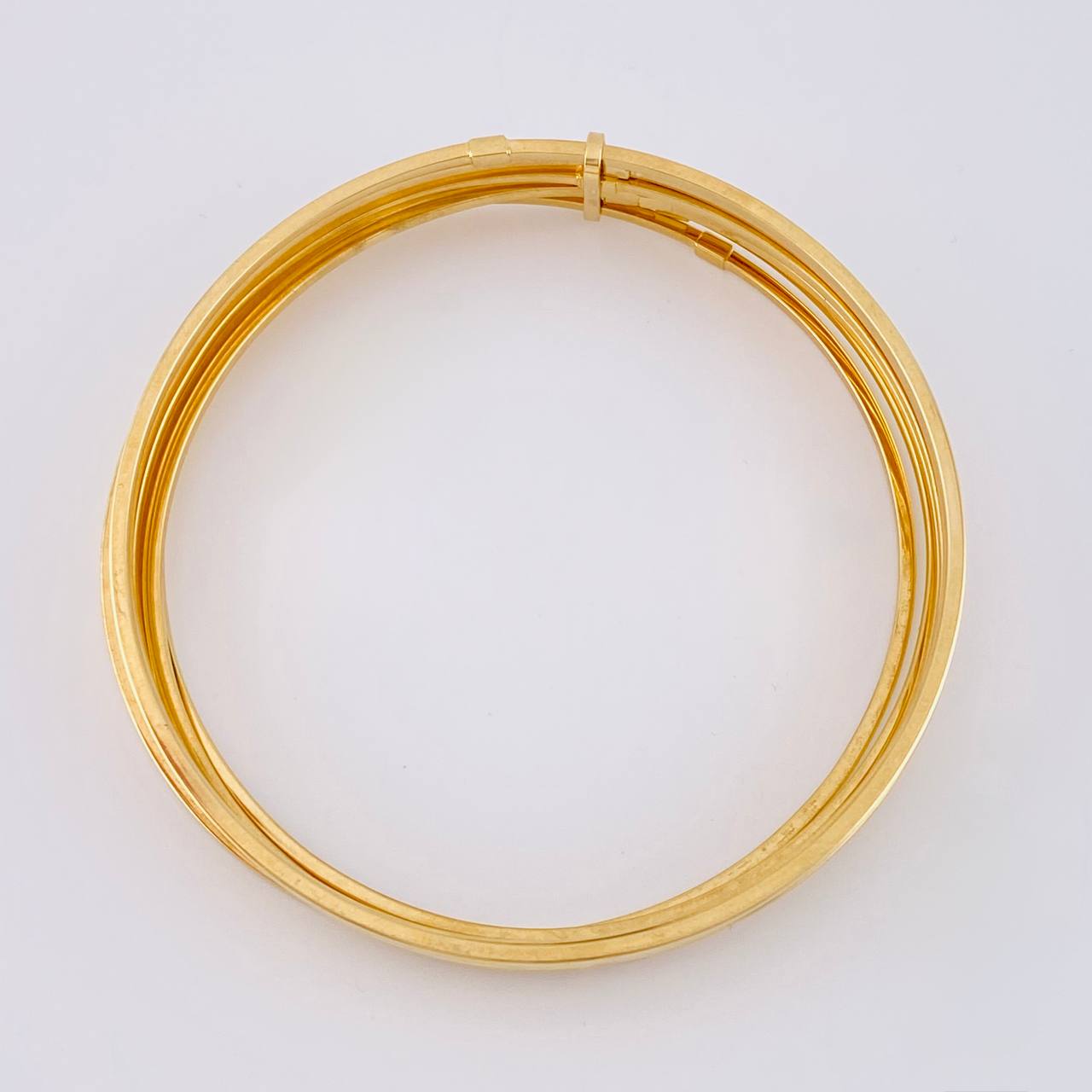 Pulso 7 Aros 12.8 g / 20.5 cm / 1.45 mm Oro Amarillo 18K