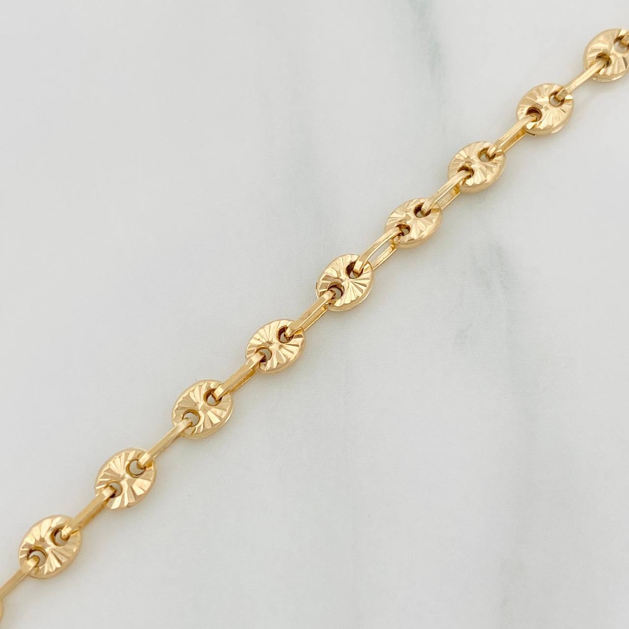 Pulso Gc Diamantado 2.9 g / 17.5 cm / 3.41 mm Oro Amarillo 18K