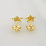 Topos Estrella De Mar 0.55 g / 7.1 mm Oro Amarillo 18K