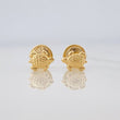 Topos Tortuga 0.55 g / 4.8 mm Oro Amarillo 18K