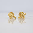 Topos Cruz Bizantina 0.55 g / 5.9 mm Oro Amarillo 18K