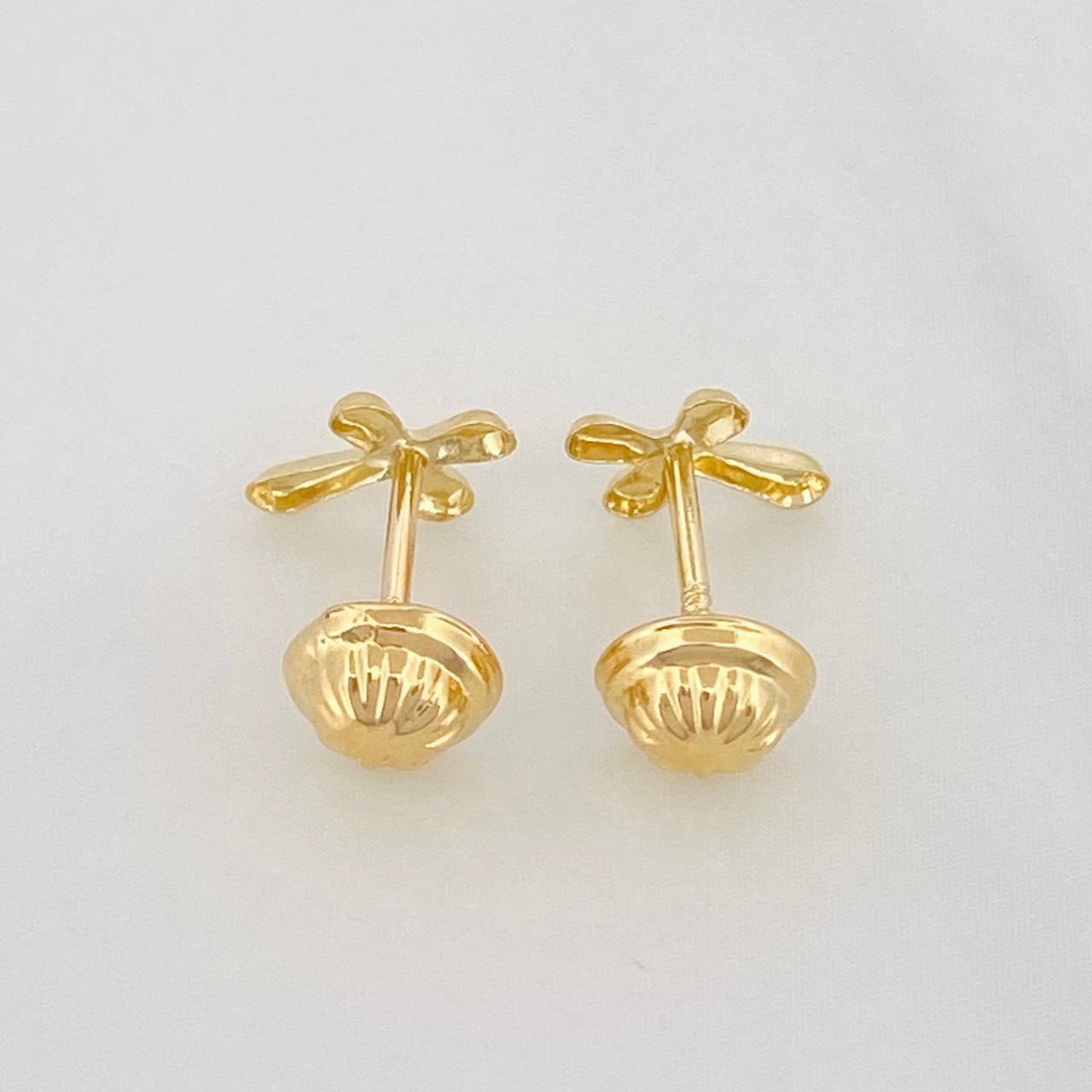 Topos Cruz Bizantina 0.55 g / 5.9 mm Oro Amarillo 18K