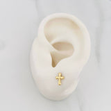Topos Cruz Bizantina 0.55 g / 5.9 mm Oro Amarillo 18K