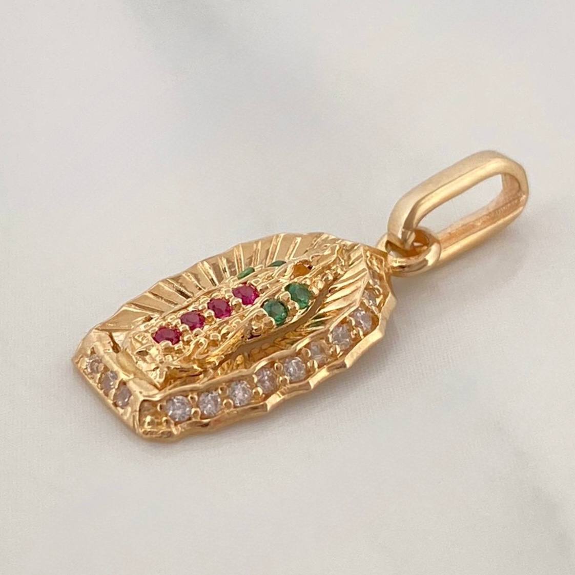 Dije Virgen Guadalupe 1.3 g / 2 cm Oro Amarillo 18K
