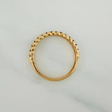 Anillo Churumbela 2.15gr / T7 1/4 / 2cm / Oro Amarillo 18K $