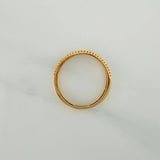 Anillo Churumbela 2.35gr / T7 3/4 / 2.1cm / Oro Amarillo 18K $
