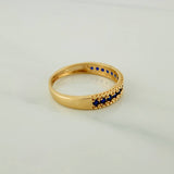 Anillo Churumbela 2.35gr / T7 3/4 / 2.1cm / Oro Amarillo 18K $