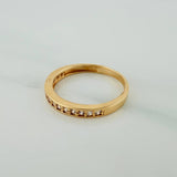Anillo Churumbela 2.3gr / T6 3/4 / 2cm / Oro Amarillo 18K $