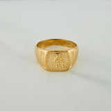 Anillo Virgen del Carmen 4.15gr / T9 1/4 / Oro Amarillo 18K