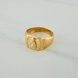 Anillo Virgen del Carmen 4.15gr / T9 1/4 / Oro Amarillo 18K