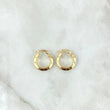 Candongas Clau 1.35gr / 1.8cm / Lisas Oro Amarillo 18K ©