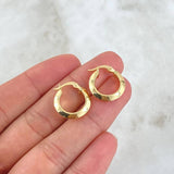 Candongas Clau 1.2gr / 1.6cm / Oro Amarillo 18K ©