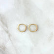Candongas Parciales 1.1gr / 1.3cm / Rubys 20Pts Oro Amarillo 18K (Joya) ©