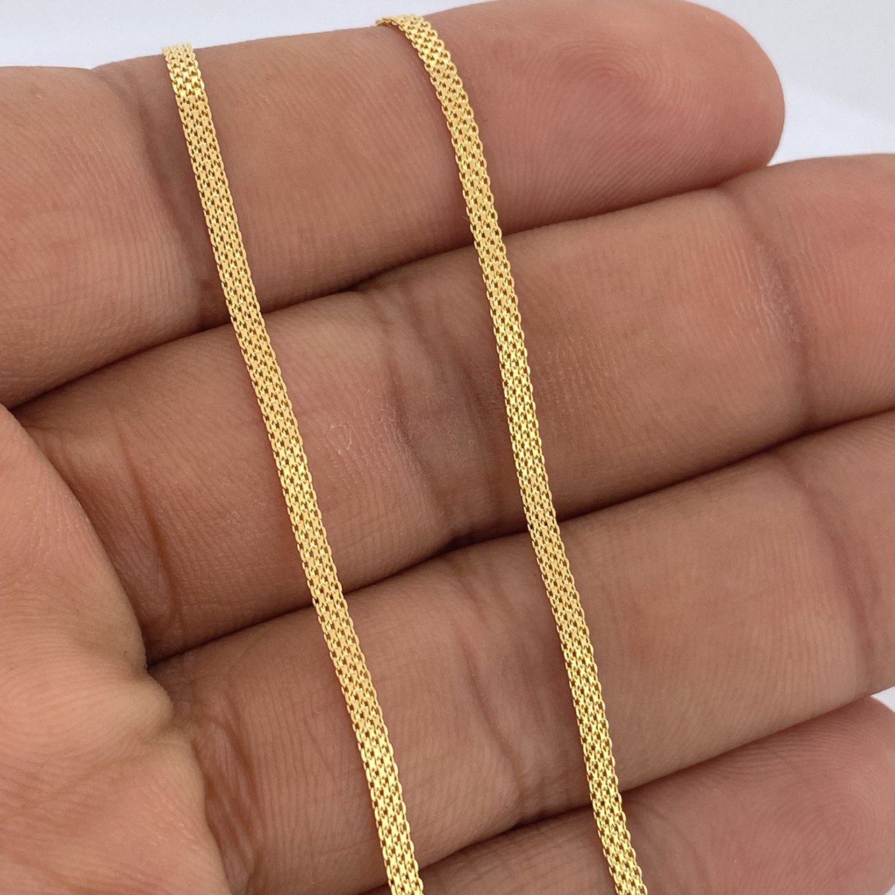 Cadena China 2.8gr / 45cm / Oro Amarillo +1 18K $