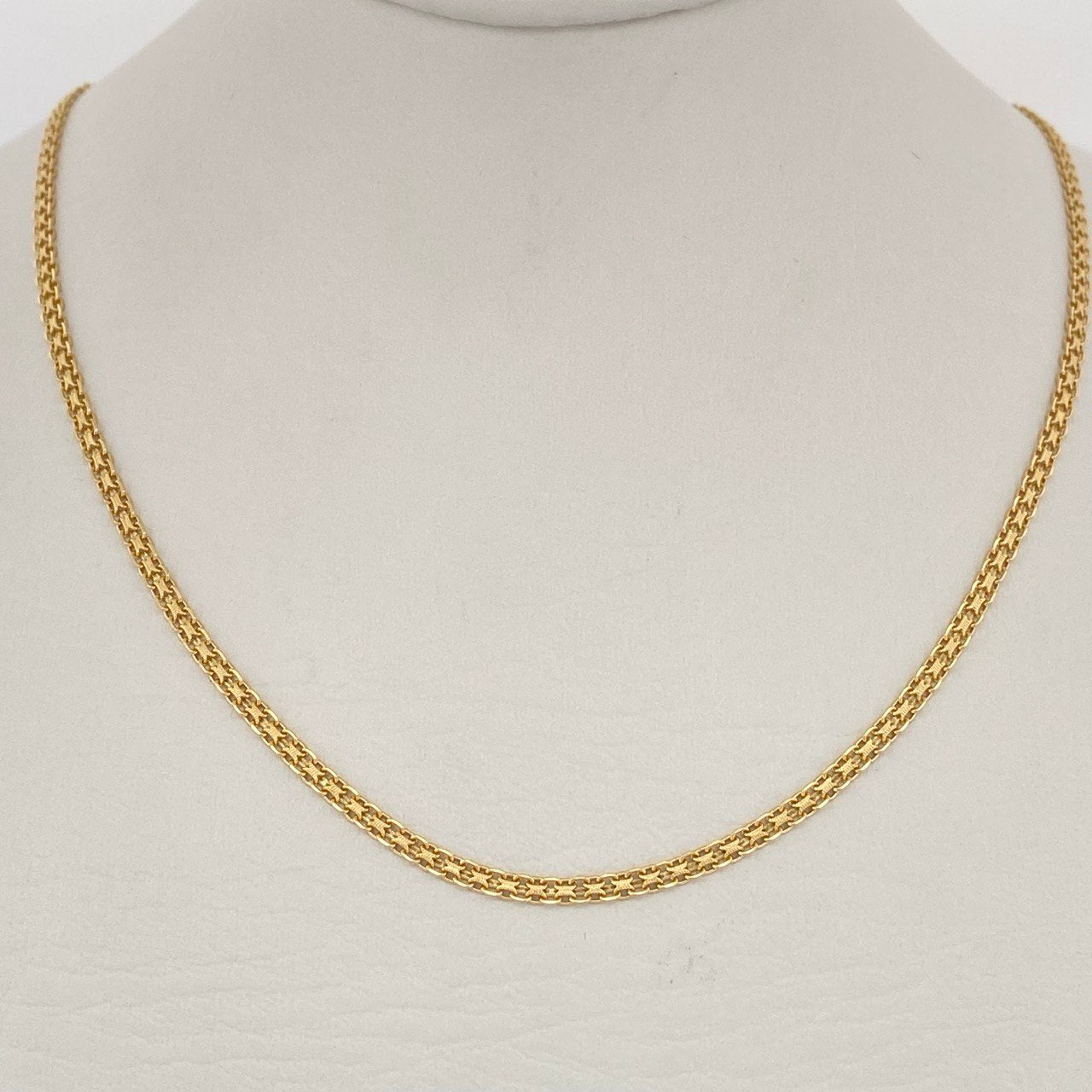 Cadena China 4.8gr / 50.5cm / Oro Amarillo +1 18K $