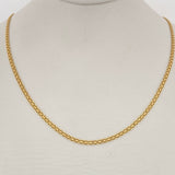 Cadena China 4.8gr / 50.5cm / Oro Amarillo +1 18K $