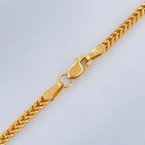 Cadena Franco 7.7gr / 66.3cm / Oro Amarillo +3 18K $