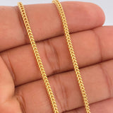 Cadena Franco 7.7gr / 66.3cm / Oro Amarillo +3 18K $