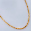 Cadena Lazo 2gr / 60cm / Oro Amarillo +3 18K $