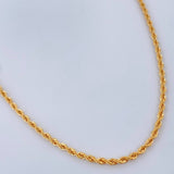 Cadena Lazo 2gr / 60cm / Oro Amarillo +3 18K $