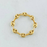 Anillo GC 0.6gr / T6 / Oro Amarillo 18K