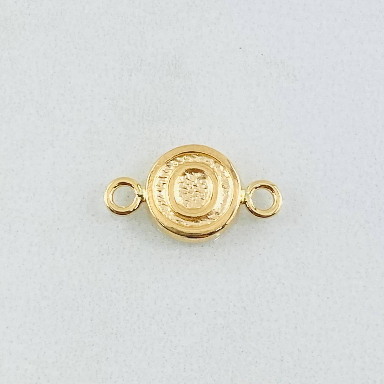 Herraje Letra O 0.4gr / 1.4cm / Oro Amarillo 18K