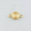 Herraje Letra O 0.4gr / 1.4cm / Oro Amarillo 18K
