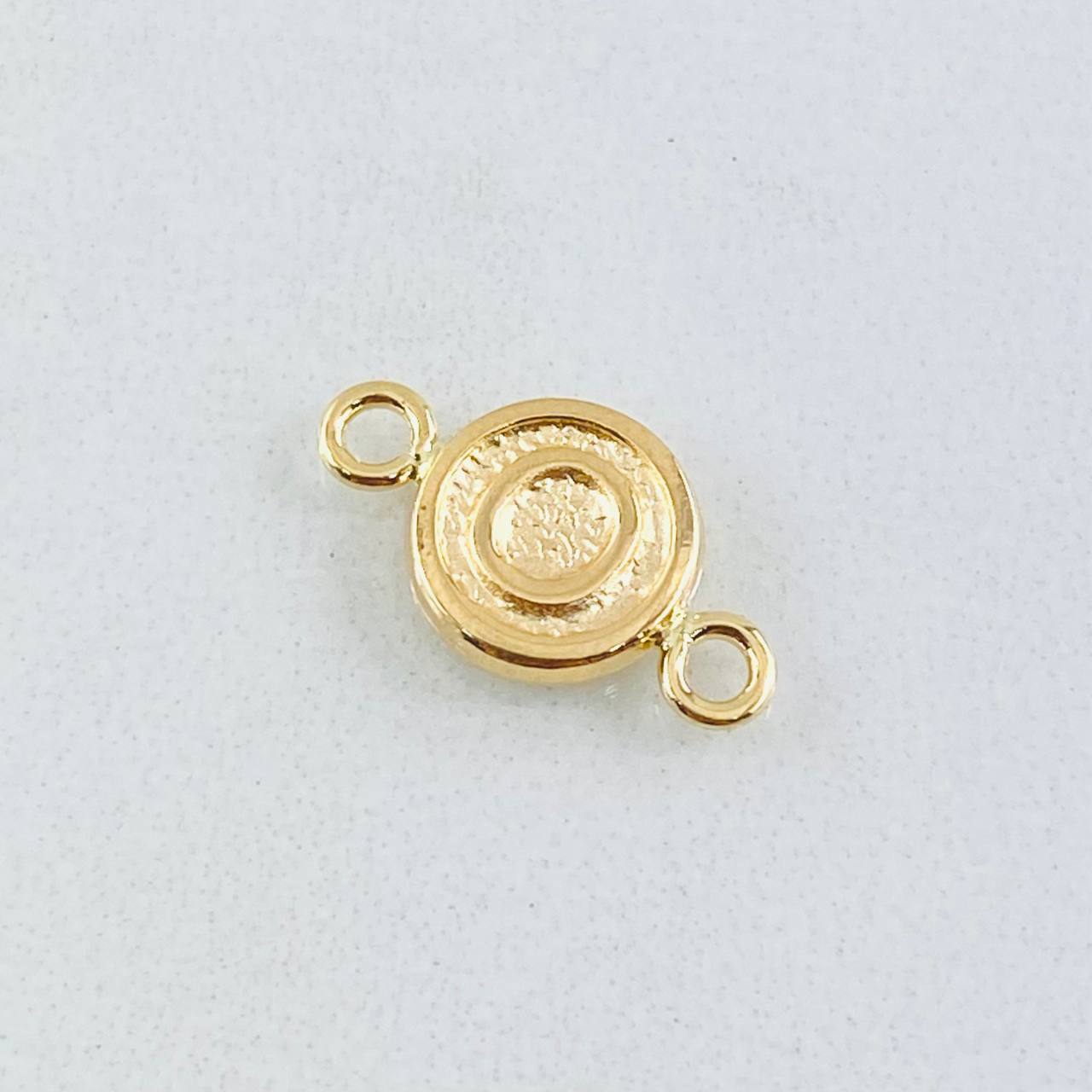 Herraje Letra O 0.4gr / 1.4cm / Oro Amarillo 18K